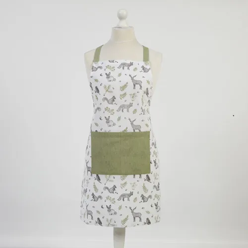 Woodland Print Cooking Apron