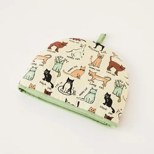 Cat Print Tea Cosy