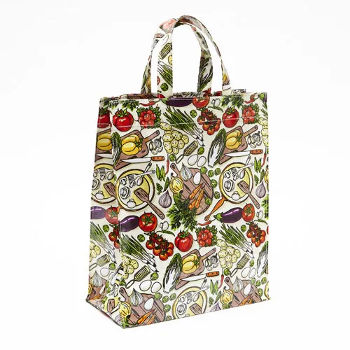 Kitchen Print Fabric Tote Bag