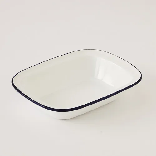 Enamel Pie Dish 28cm