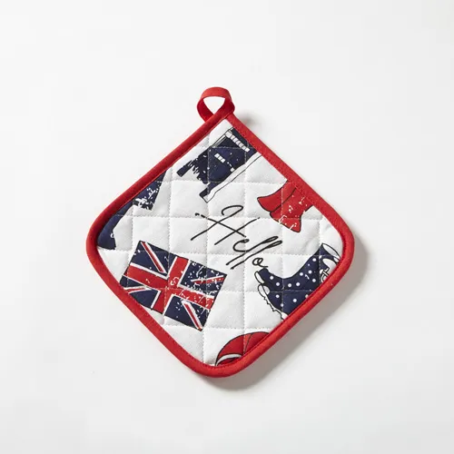 London Print Cotton Pot Holder