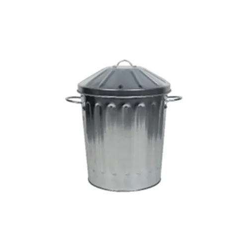 15L Galvanised Bin